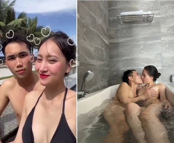 Bạn trai Genz Hạ My đụ mạnh bạo khiến cô nàng run rẩy phê dã man không ngừng.